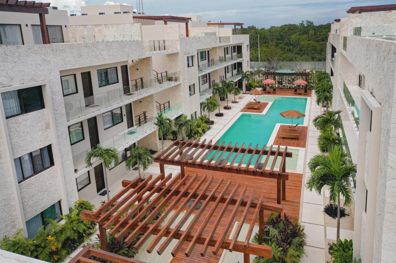 Apartment And Penthouse Blue Luxury Kukulkan Tulum Dış mekan fotoğraf