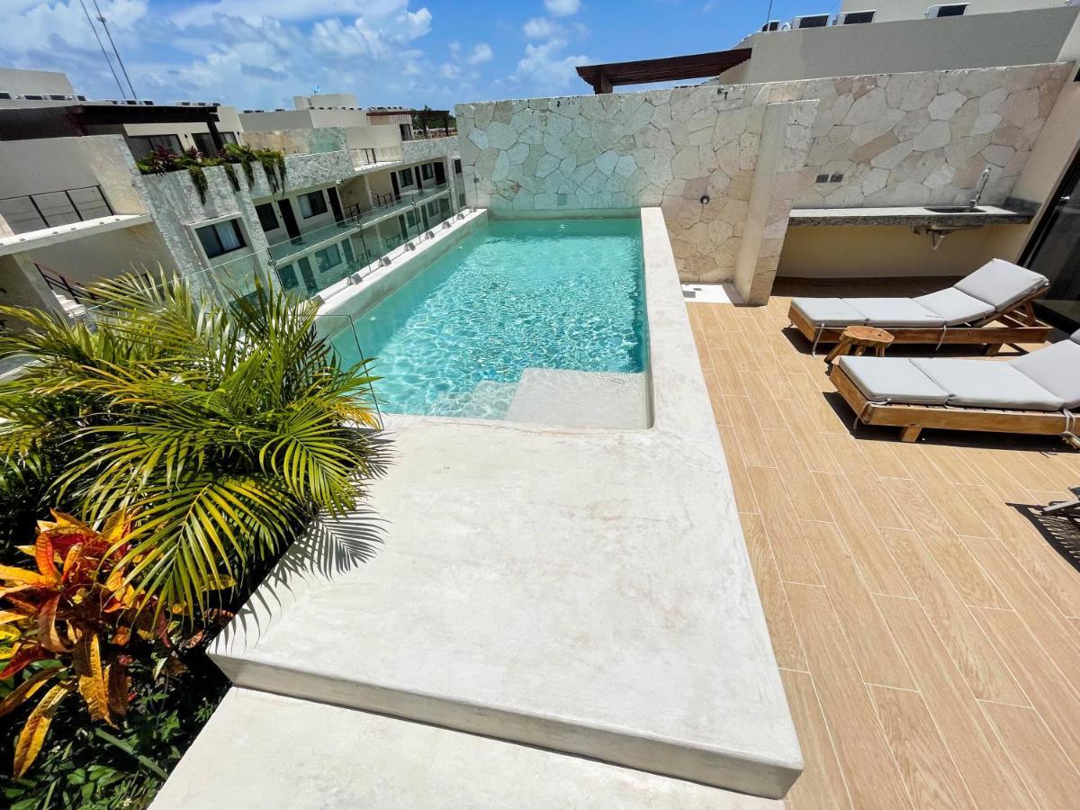 Apartment And Penthouse Blue Luxury Kukulkan Tulum Dış mekan fotoğraf